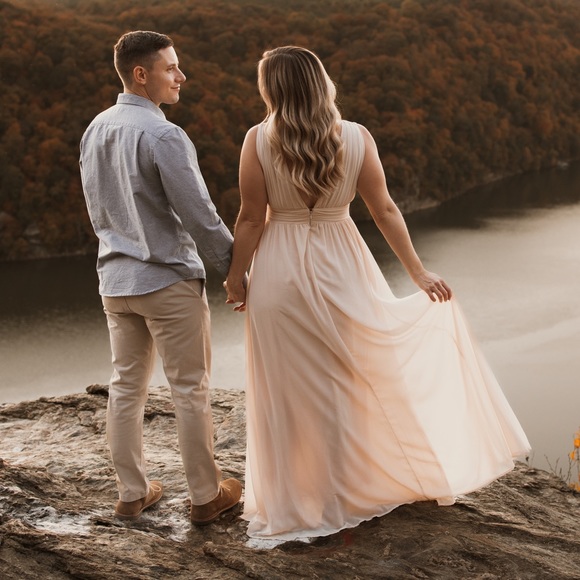 Lulus Heavenly Hues Cream Maxi Dress - Picture 4 of 5